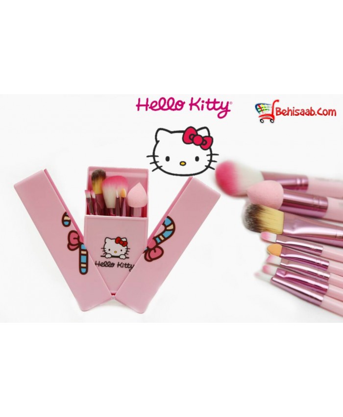 Hello Kitty Pack of 8 Brushes for Makeup