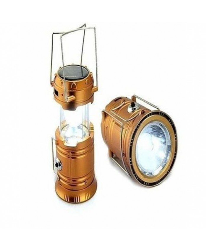 SOLAR RECHARGEABLE CAMPING LANTERN